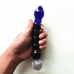 高品質医療グレードガラスペニスディルドセックストイ、シミュレートされたアナルバットプラグ、大人向けリアルな感触のマスターベーションツール - Product Image 3