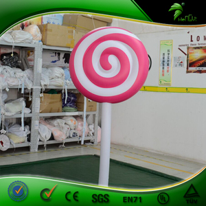 Aufblasbare Benutzerdefinierte Süßigkeiten Riesen Halterung Lollipop Ballon Surge Shop Förderung Aufblasbare Display - Product Image 5