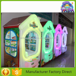 Game center de la moneda eléctrica operado mini bebé oso casa grúa garra máquina expendedora - Product Image 1