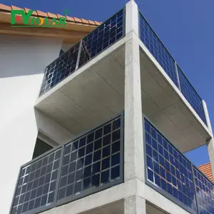 Pannello solare BIPV in vetro semi trasparente di alta qualità