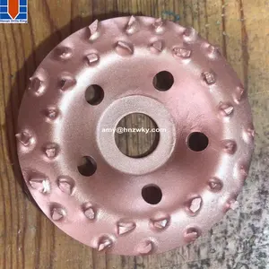 Tungsten Carbide Buffing Grinding discs for Roughing Rubber and Fabric 4", 4.5", 5", 6", 7", 8"