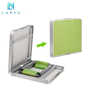 Alluminio Portatile pieghevole pieghevole di campeggio di picnic <span class=keywords><strong>tavolo</strong></span> <span class=keywords><strong>panca</strong></span> formati - Product Image 1