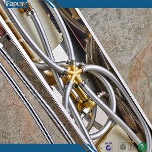Offres Spéciales Style Moderne Thermostatique Robinets <span class=keywords><strong>de</strong></span> <span class=keywords><strong>salle</strong></span> <span class=keywords><strong>de</strong></span> <span class=keywords><strong>bain</strong></span> en acier Inoxydable Panneau <span class=keywords><strong>de</strong></span> <span class=keywords><strong>Douche</strong></span> - Product Image 6