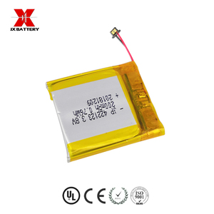 Batería de polímero <span class=keywords><strong>cuadrada</strong></span> de litio, 3,8 V, batería de iones <span class=keywords><strong>recargable</strong></span>, 422123, 200mAh - Product Image 4