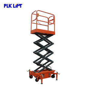 Penjualan Langsung Pabrik 3m 3.9m 4.8m Mini Semi Electric <span class=keywords><strong>Scissor</strong></span> Lifter Human <span class=keywords><strong>Lift</strong></span> - Product Image 4