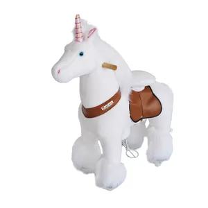 Ponycycle weiß pony spaziergang zyklus für mädchen einhorn pferd