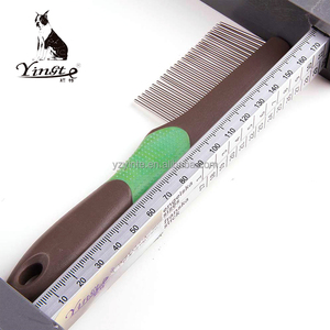 High quality pet lice comb with stainless steel punch needle nit comb - Product Image 5
