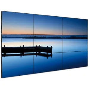 3x3 controlador de vídeo 55 pulgadas de vídeo LCD Panel de pared Full HD 1080P pantalla montaje en pared de vídeo pared reproductor de publicidad