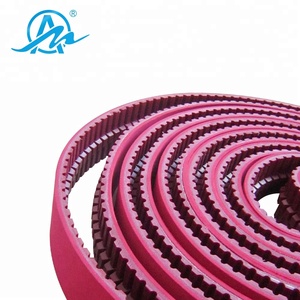 AIMAI personnalisé ajouter rouge en caoutchouc revêtement ATK10 + 3 <span class=keywords><strong>t</strong></span> rouge courroie de distribution industrielle ceinture - Product Image 6