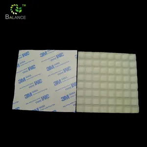 Clear Adhesive Silicone Feet Bumper Pads Noise Dampening Buffer Bumpers For Door Drawer