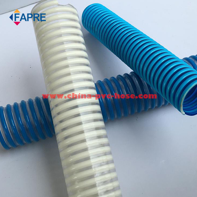 Китай производитель ПВХ/пластик гибкий гофрированный всасывающий шланг/труба/трубка