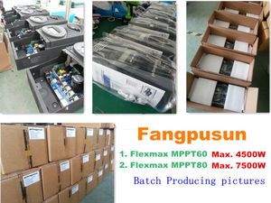 Fangpusun 150VDC flexmax 60A 48V MPPT सौर प्रभारी नियंत्रक - Product Image 6