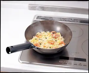 O melhor produto do ano "o fundo plano wok de ferro de 20cm" feito pela SUMMIT KOGYO