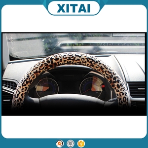 Ventes chaudes fashional imprimé léopard couverture de <span class=keywords><strong>volant</strong></span> de voiture pour les filles avec le meilleur prix - Product Image 6