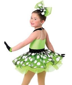 Nuovo Costume da Ballo Latino/Jazz per Bambine 2017 / CJ-045 - Product Image 3