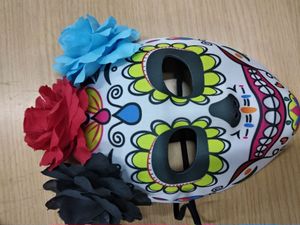 Disfraces <span class=keywords><strong>de</strong></span> <span class=keywords><strong>Halloween</strong></span> Mardi Gras máscara <span class=keywords><strong>de</strong></span> la mascarada mexicana Día <span class=keywords><strong>de</strong></span> <span class=keywords><strong>los</strong></span> <span class=keywords><strong>muertos</strong></span> calavera <span class=keywords><strong>de</strong></span> azúcar antifaz - Product Image 5
