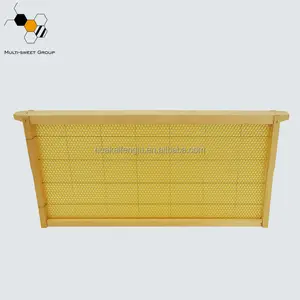 New product langstroth frames with beeswax foundation wooden bee hive frame