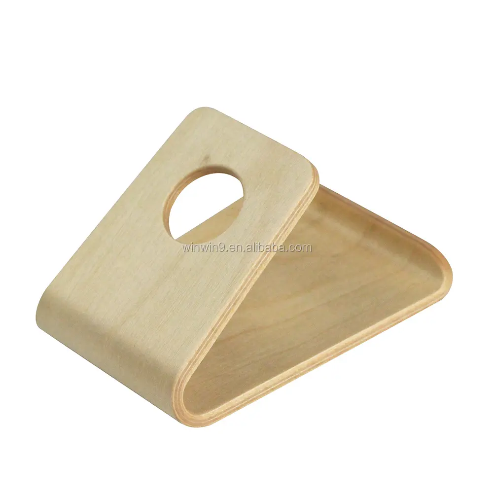 New products Wooden Mobile Phone Holder Natural Wood Mobile Cell Phone Stand Universal Wood Phone Stand for Cellphone