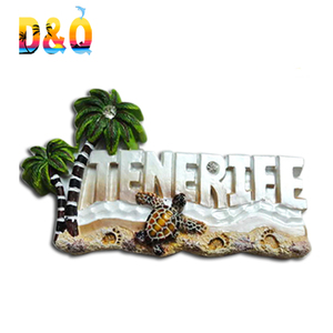 Tenerife recuerdo ciudades imán de resina 3D imán - Product Image 1