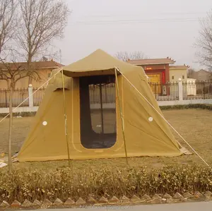 单层帆布家庭沙漠帐篷