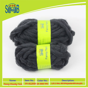 bufanda que hace <span class=keywords><strong>punto</strong></span> grueso estupendo hilos <span class=keywords><strong>de</strong></span> <span class=keywords><strong>ganchillo</strong></span> <span class=keywords><strong>de</strong></span> acrílico <span class=keywords><strong>de</strong></span> lujo poliéster mezclado hilo <span class=keywords><strong>de</strong></span> tejer - Product Image 5