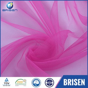 Poliéster barato de tul de colores retro <span class=keywords><strong>telas</strong></span> de tapicería en línea muestra - Product Image 2