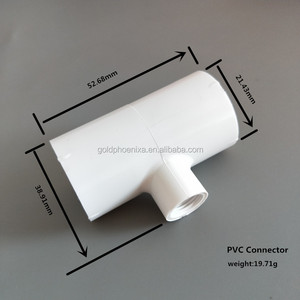 Tubería de <span class=keywords><strong>PVC</strong></span> de 1/2 ", accesorios en T para <span class=keywords><strong>bebedero</strong></span> de aves de corral, <span class=keywords><strong>bebedero</strong></span>, vasos y tetinas - Product Image 2