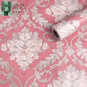 Dinding papel de parede para paredes do quarto do estilo chinês papel de parede 3d no paquistão preço