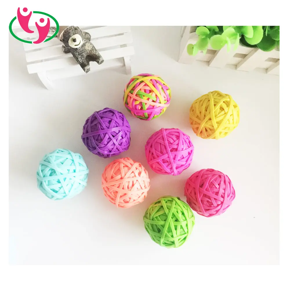 Качественный экологически чистый цветной эластичный латексный резиновый мяч