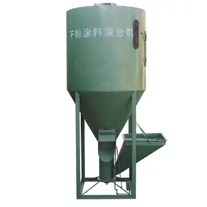 Export grain crusher and mixer animal vertical feed mill mixer machine