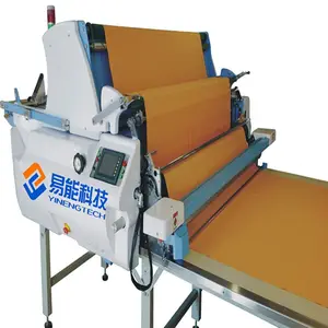 Auto spreading cutting stacking machine for elastic fabric for industrial sewing