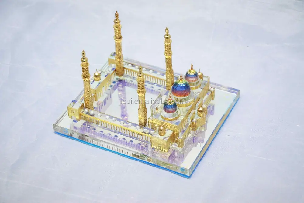 קריסטל האסלאמי מסגד דגם למכירה השייח Zayed מסגד