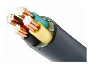 Cable eléctrico de 11kV NYFGbY, cable aislado de PVC SWA, tamaño 240mm2