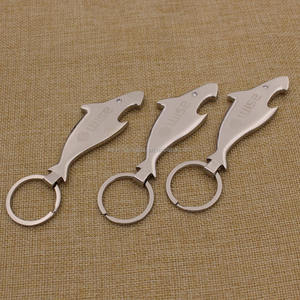 Персонализированная металлическая открывалка для бутылок с русалкой/открывалка для бутылок в форме рыбы брелок от Zhongshan - Product Image 2