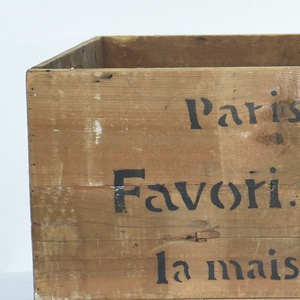 Thùng Lưu Trữ Bằng Gỗ Mộc Mạc Có Bánh Xe Trang Trại Cổ Điển Trang Trí-Lớn - Product Image 3