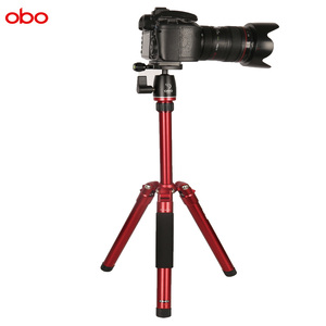 Trépied professionnel multifonction pour appareil photo, support de téléphone, mini trépied léger pour téléphone portable N2 rouge OBO - Product Image 4