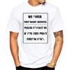 Hot New Products Originality Streetwear Plain White Hombres Camisetas - Product Image 6