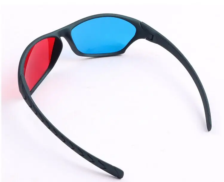 Promotional Item ABS Plastic 3D Glasses Red Cyan 3D Glasses Anaglyph Video Glasses