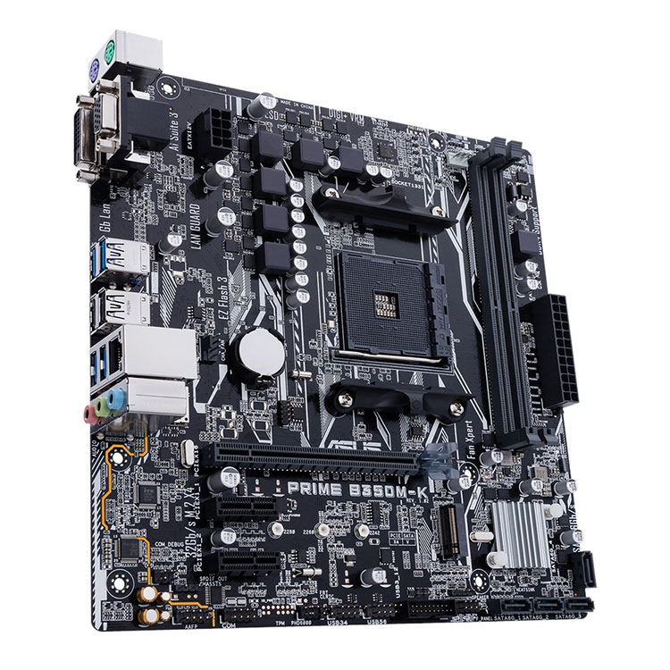 Amd B350m Prime Asus Prime B350M-K AM4 AMD B350 DDR4 3200MHz, USB SATA
