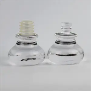 Vodka Stopper Wine Cap Semicircle Crystal Glass Bottle Packaging Sealing Cap Custom Cork Stopper Wine Bottle Glass Stopper
