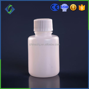 Blanco hdpe botellas de plástico se utiliza para el almacenamiento de embalaje médico medicina sólidos - Product Image 1