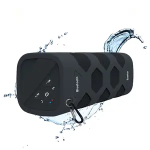 Tragbares Badezimmer IPX6 Power Bank Drahtloser wasserdichter NFC-Bluetooth-Lautsprecher