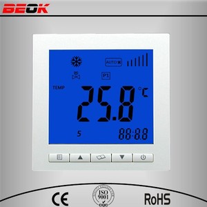 Commerciale 220VAC mural inséré sept jours programme thermostat - Product Image 4