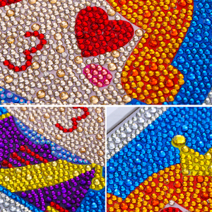 Cooleve Tự Làm Sơn Kim Cương Đồ Chơi Mini Trắng Khung Handpainted Hoàng Tử Mô Hình Sáng Tạo Cho Động Vật Cảnh Quan Giáo Dục Cho Trẻ Em - Product Image 2