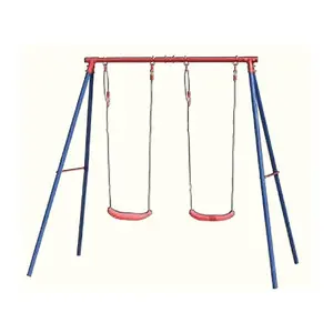 Großhandel Outdoor Indoor Schaukel Kunststoff Sitz Spielplatz Patio Schaukel