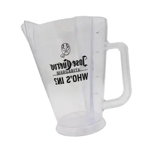 Latest Design Clear Plastic 64 Oz Pitcher For Beer