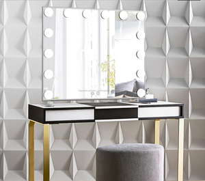 <span class=keywords><strong>LED</strong></span> lighted Vanity <span class=keywords><strong>Hollywood</strong></span> vestir maquillaje Peluqueria espejo de vanidad con bombilla <span class=keywords><strong>luces</strong></span> - Product Image 5