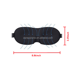 Logotipo personalizado precio barato buena calidad neopreno 3D máscara del sueño - Product Image 5