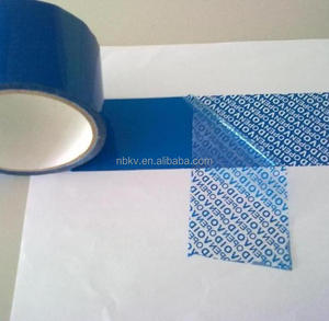 Ruban de sécurité anti-effraction avec logo personnalisé, facile à déchirer, en PET, pour l'emballage, cadre photo, '<span class=keywords><strong>Ne</strong></span> <span class=keywords><strong>pas</strong></span> ouvrir, déplacer', utilisation pour bougies - Product Image 3