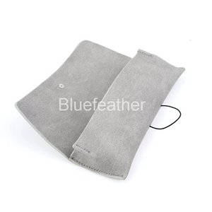 Vintage mềm <span class=keywords><strong>PU</strong></span> da Kính mắt Pouch biểu tượng tùy chỉnh da lộn nhìn chuỗi Tie phong bì phong cách cảnh tượng trường hợp - Product Image 2